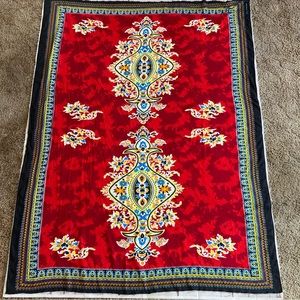 Amani Regd Design Damask Shawl Wrap Throw Scarf Soft Tapestry Table Cloth 44X57